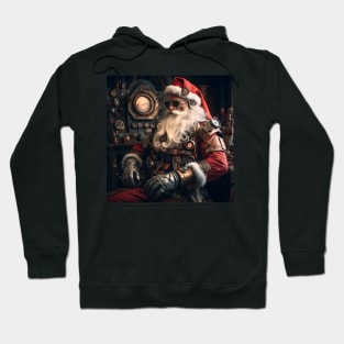 Merry Christmas Santa Claus steampunk Hoodie